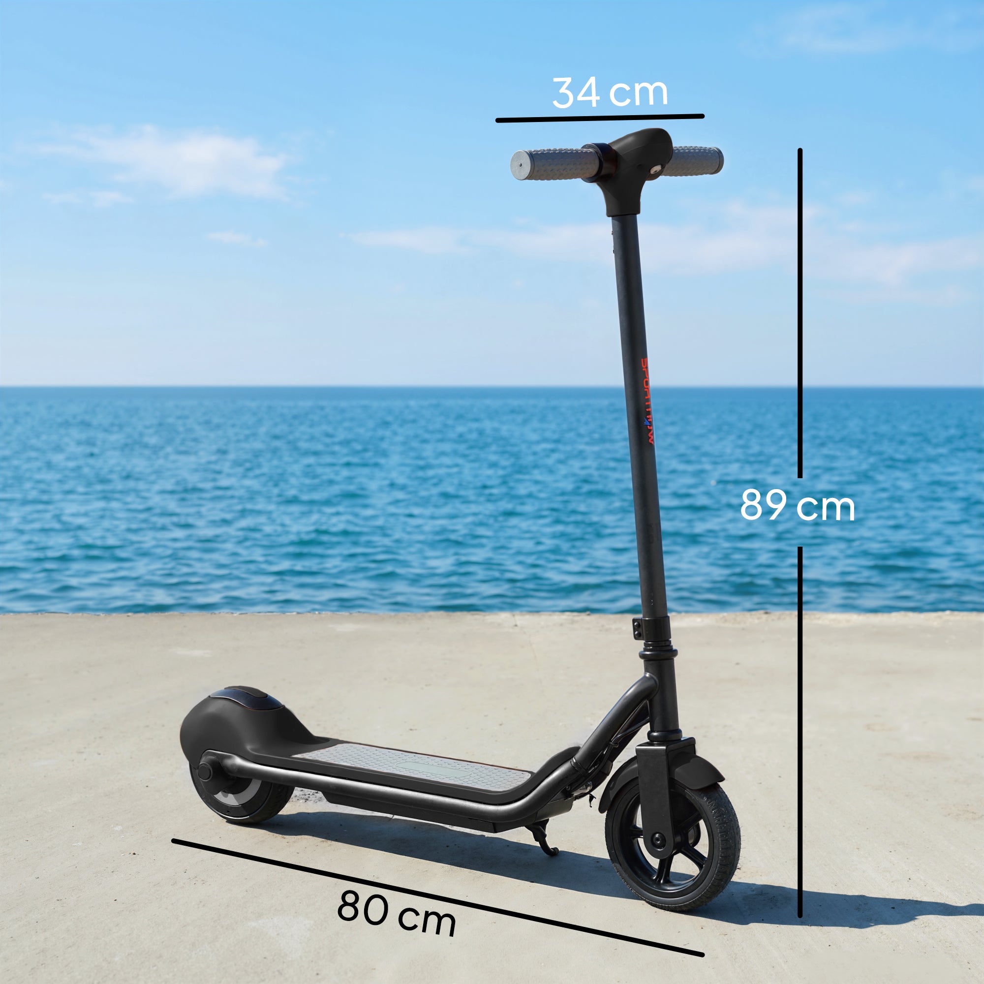 SPORTNOW Kids Electric Scooter with LED Display