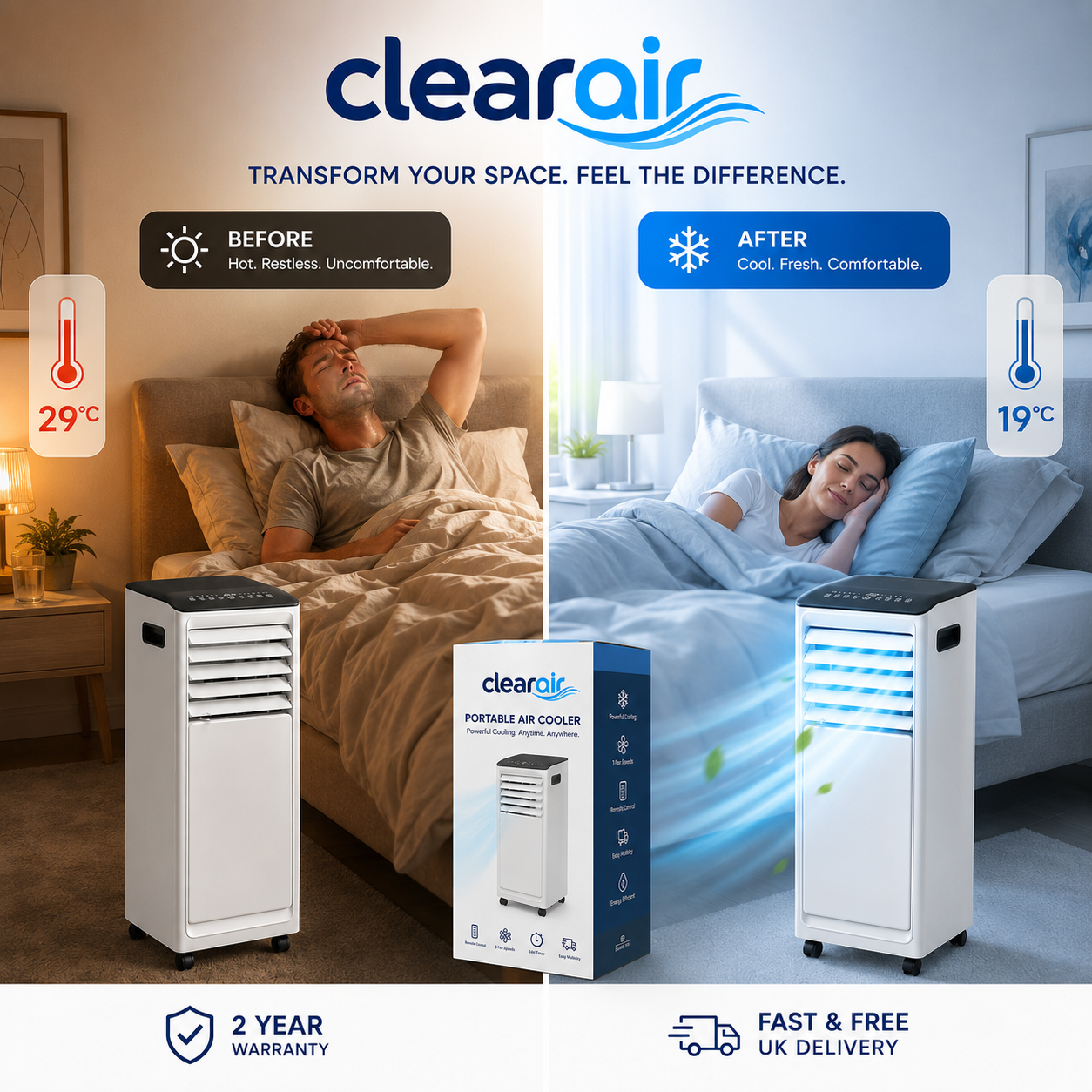 ClearAir™ Portable Air Conditioner 3
