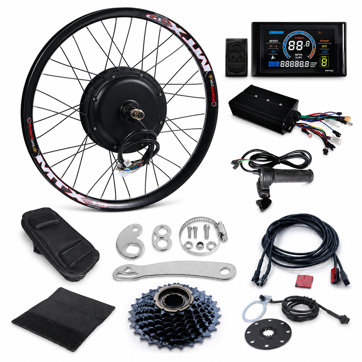 Ncycle 52V 2000W Rear Hub eBike Conversion Kit - product image 1