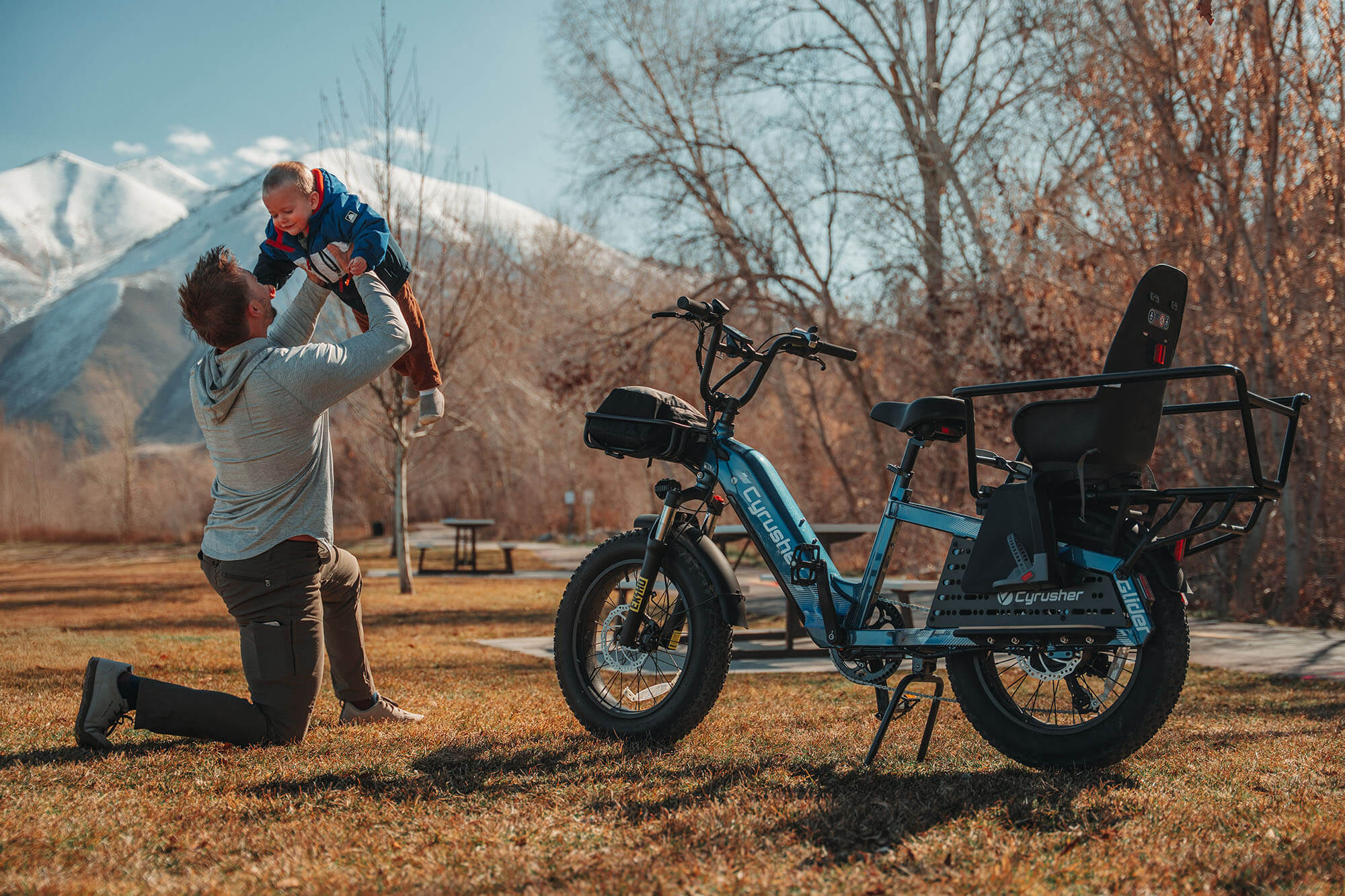 Cyrusher Glider Cargo Electric Bike - Lifestyle