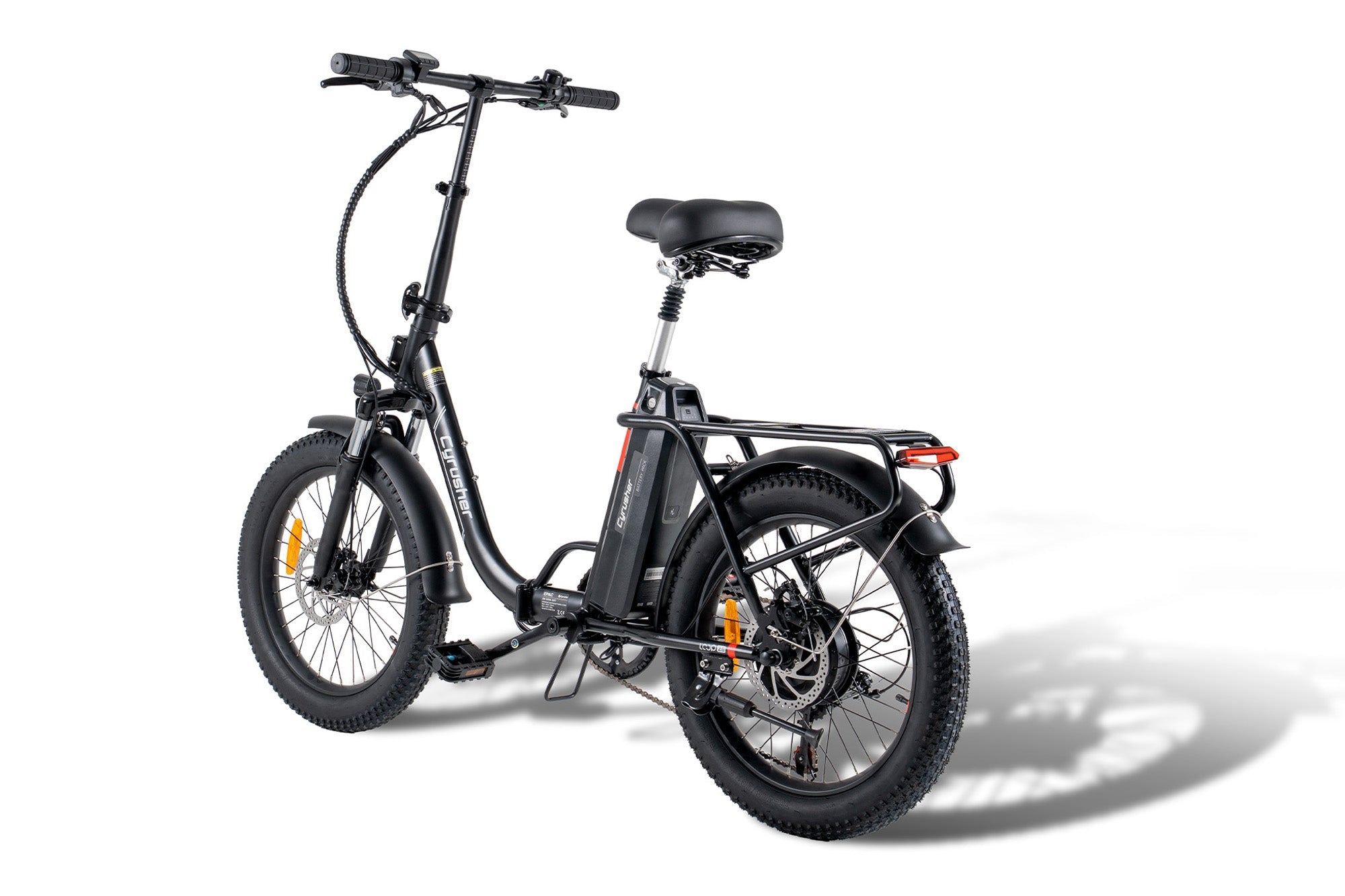 Cyrusher Loop 2.0 black electric bike rear rack