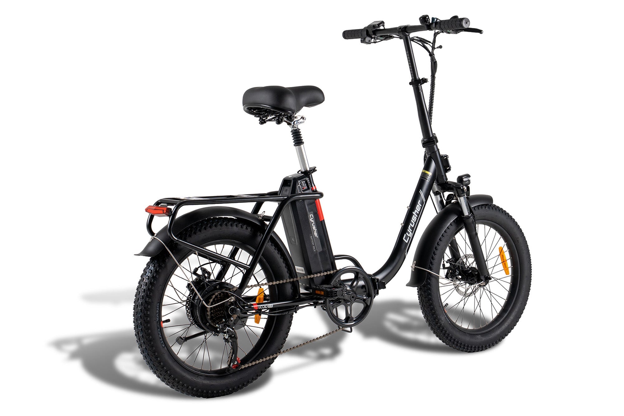 Cyrusher Loop 2.0 black folding frame detail