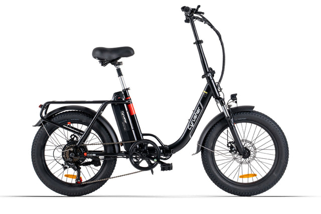 Cyrusher Loop 2.0 Folding Electric Bike in Black