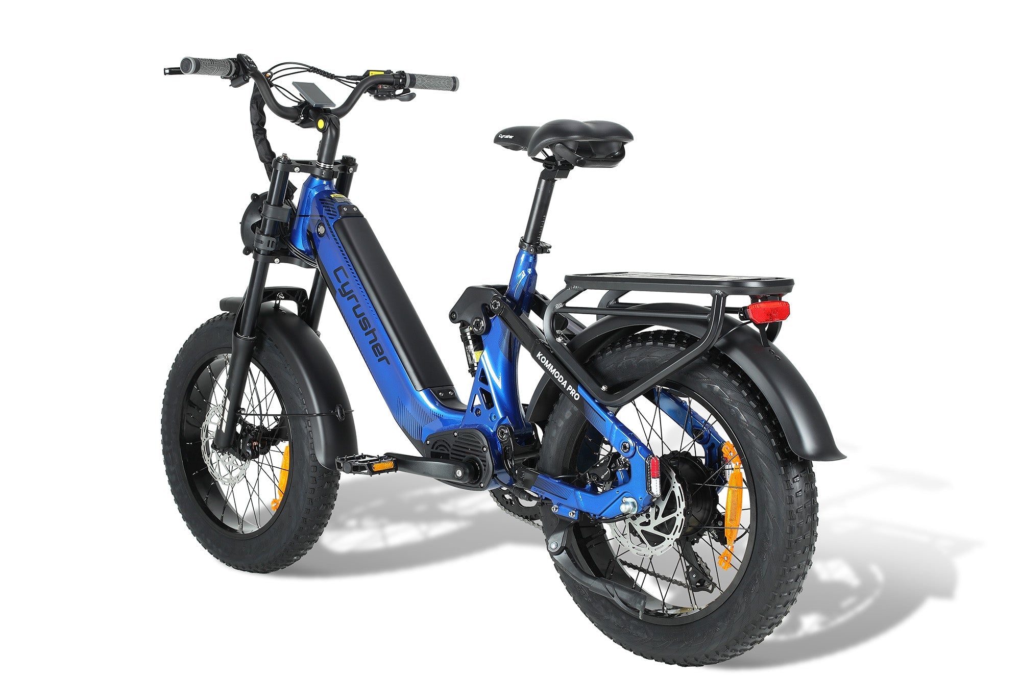Cyrusher Kommoda Pro blue full-suspension e-bike