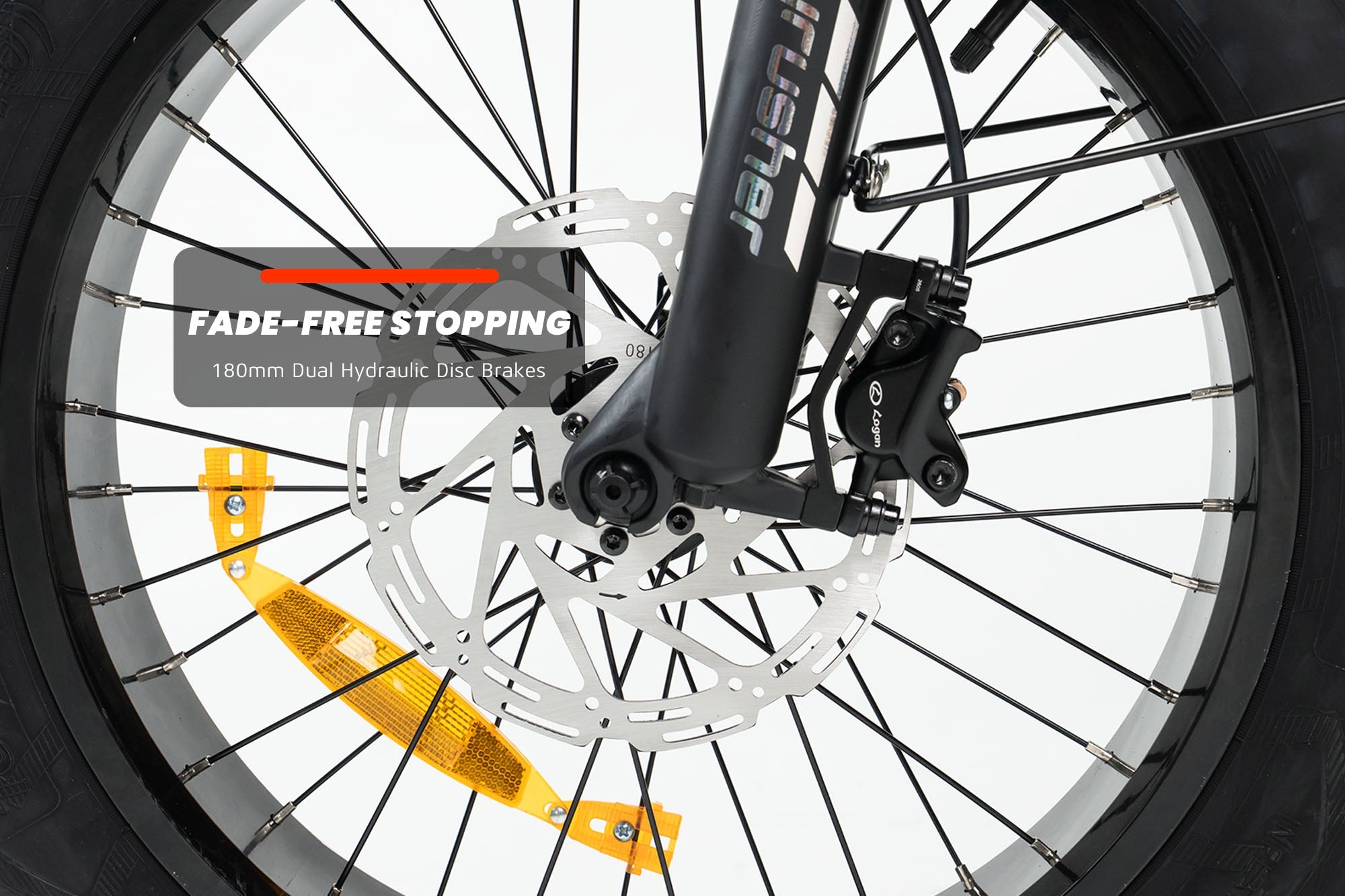 Cyrusher Kommoda Pro hydraulic disc brakes