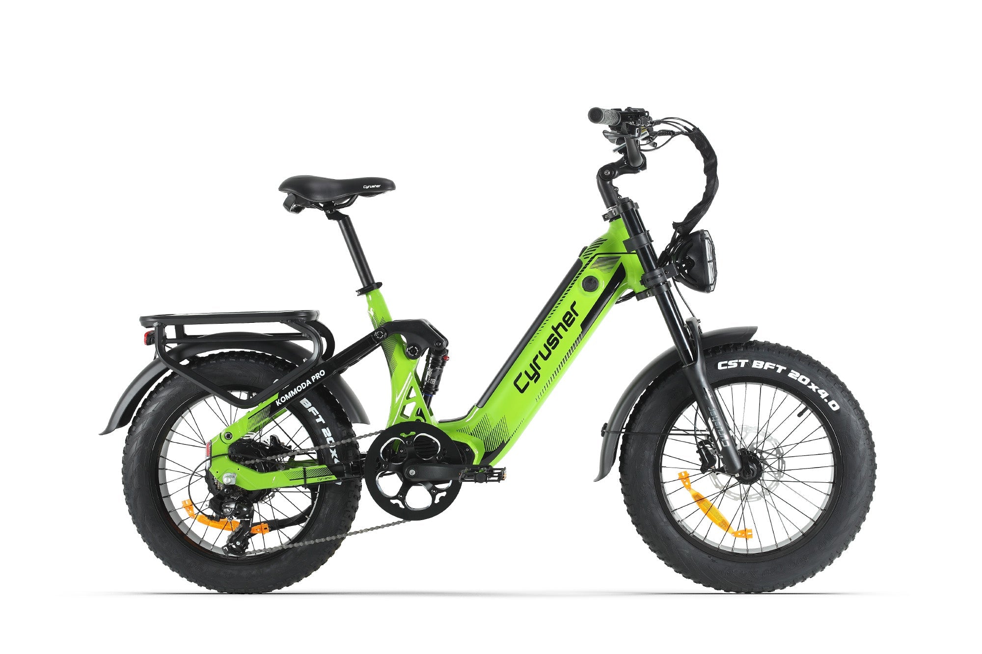 Cyrusher Kommoda Pro Electric Bike in Green