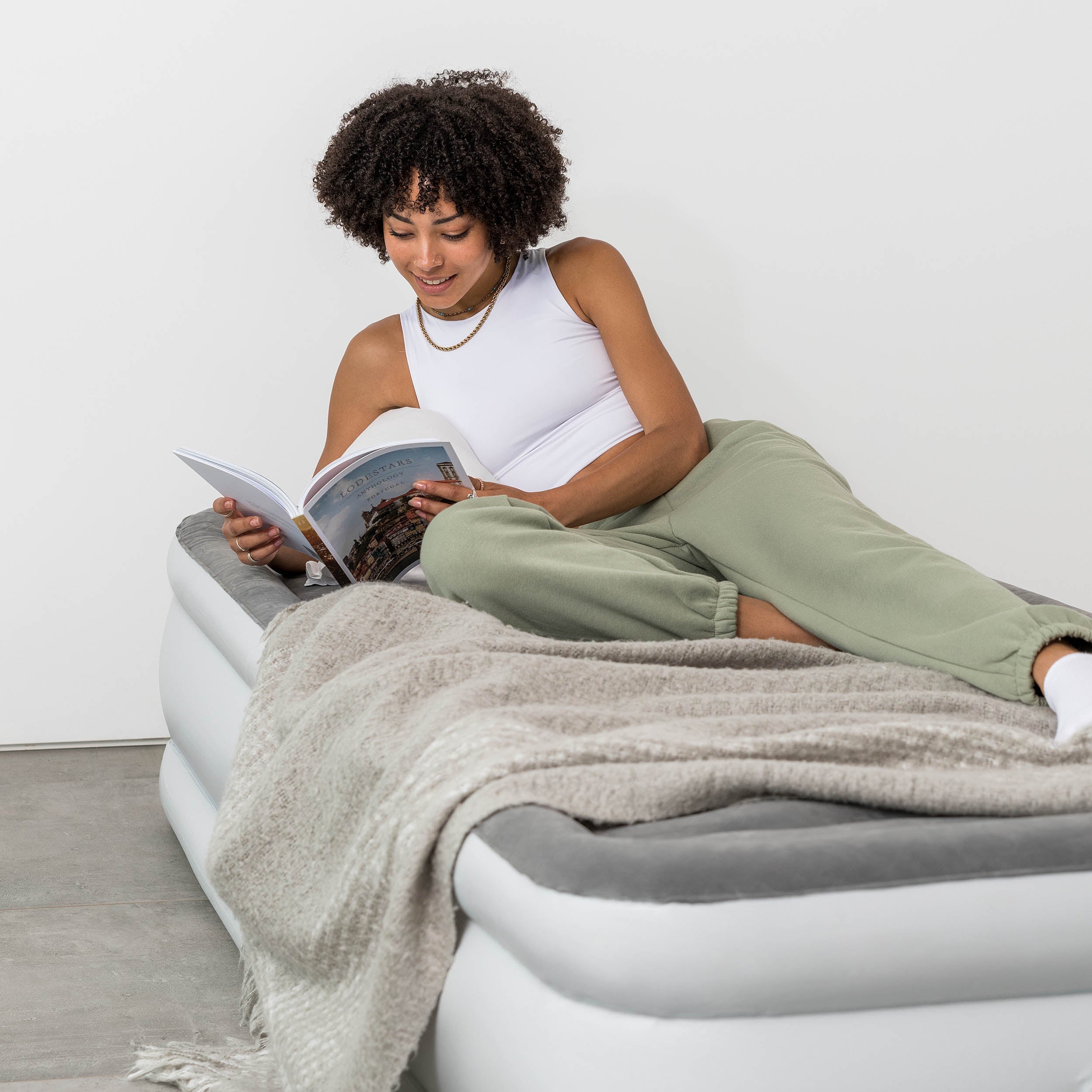 Bestway TriTech Single Airbed With Pump