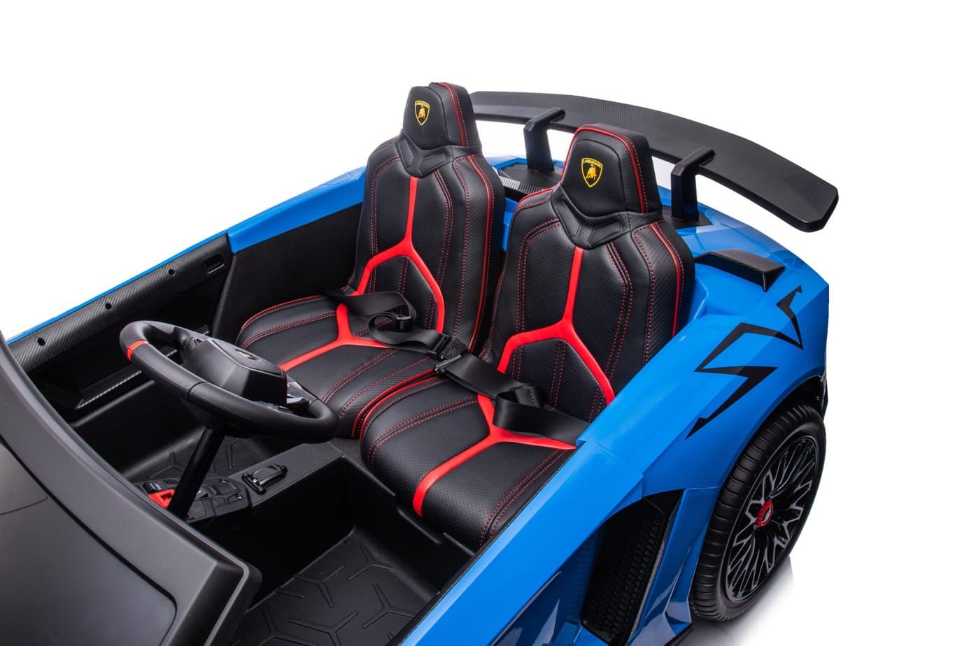 2 Seater Lamborghini SVJ 24V XXL Ride on Sports Car Massive Size 14