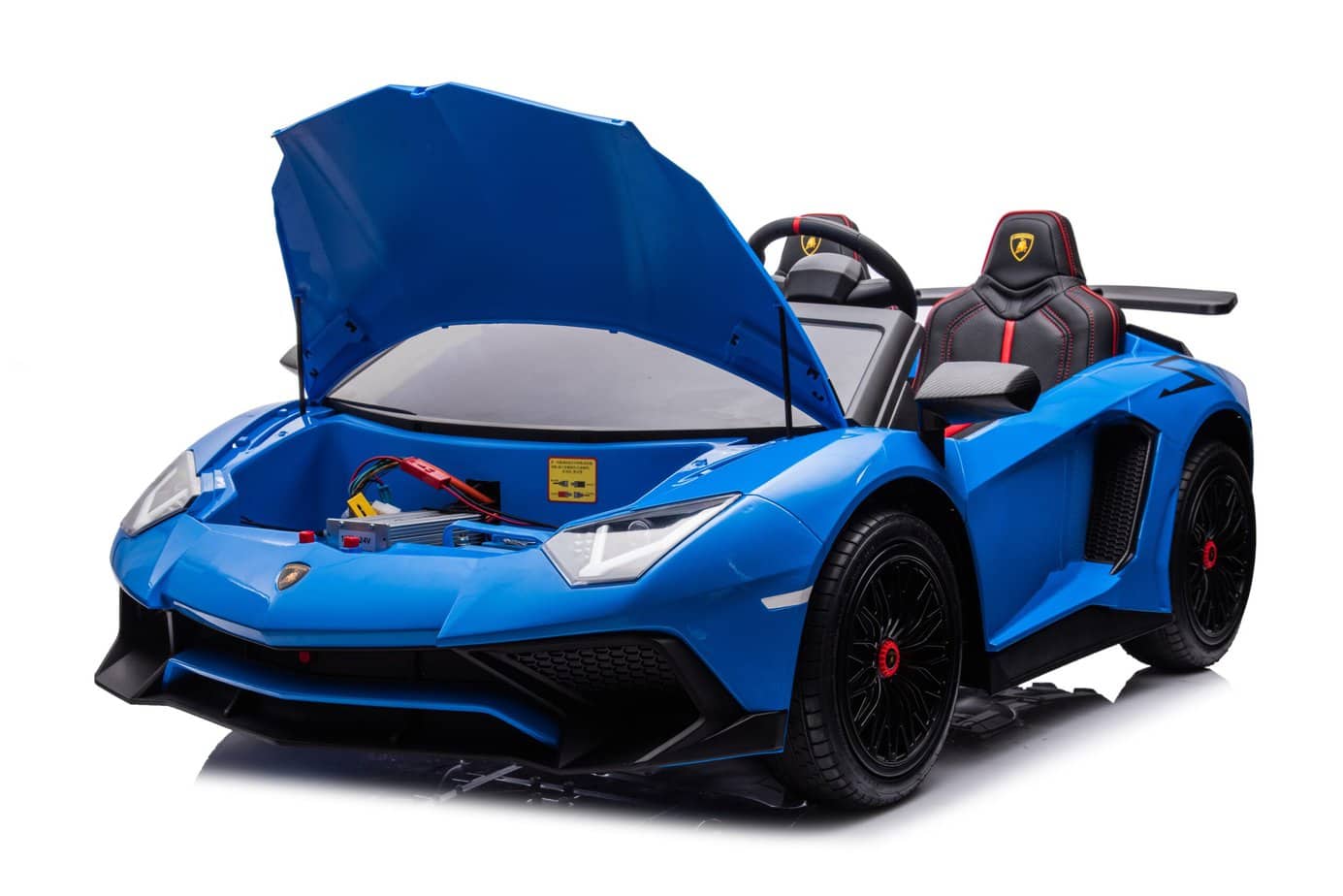 2 Seater Lamborghini SVJ 24V XXL Ride on Sports Car Massive Size 4