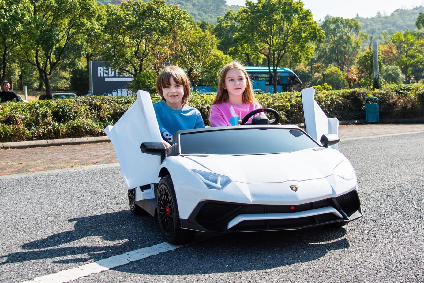 2 Seater Lamborghini SVJ 24V XXL Ride on Sports Car Massive Size 12