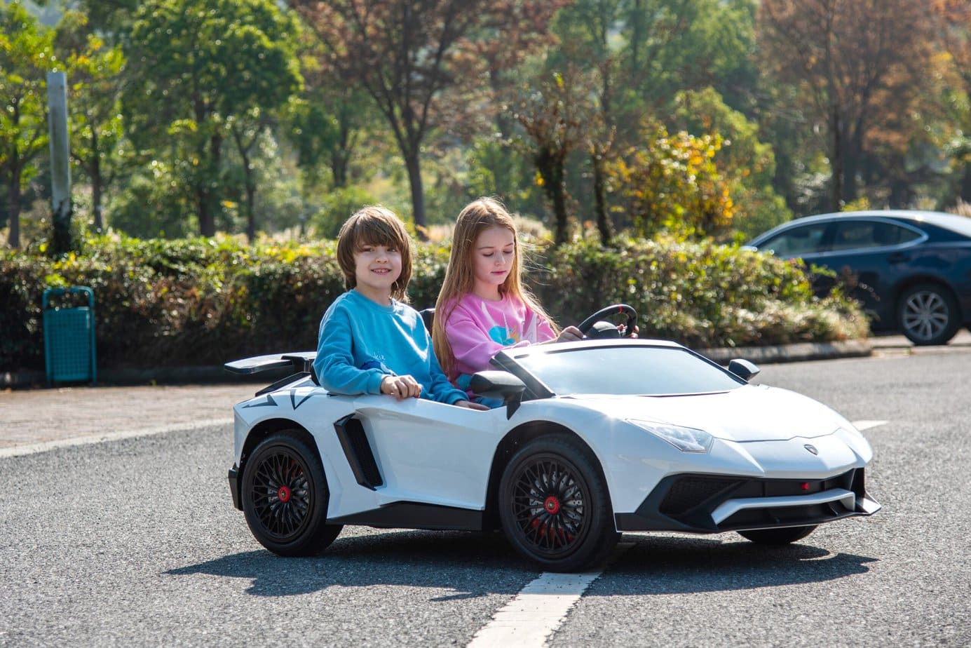 2 Seater Lamborghini SVJ 24V XXL Ride on Sports Car Massive Size 17