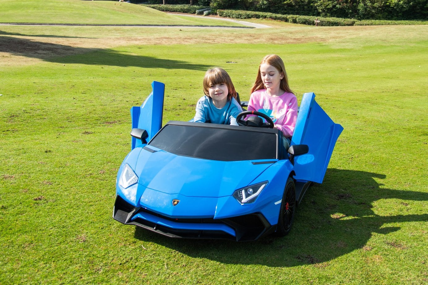 2 Seater Lamborghini SVJ 24V XXL Ride on Sports Car Massive Size 10