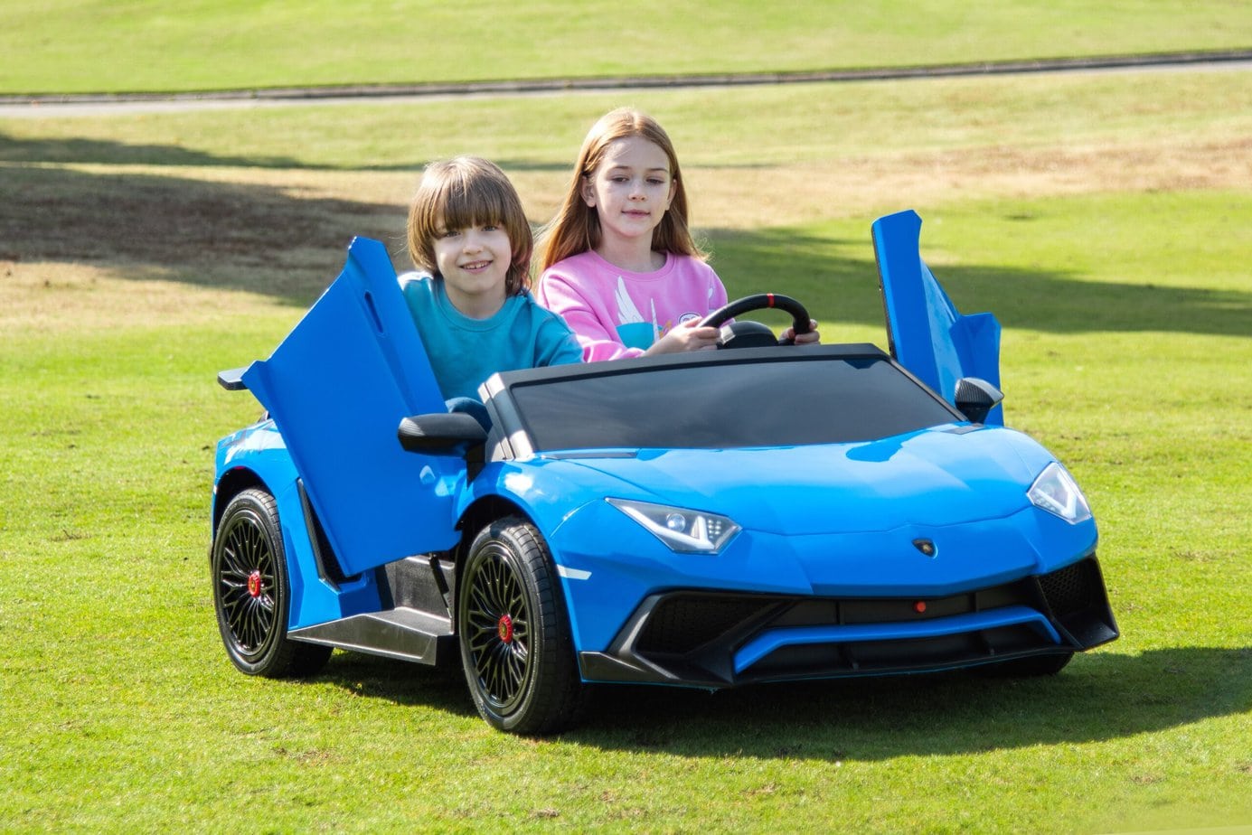 2 Seater Lamborghini SVJ 24V XXL Ride on Sports Car Massive Size 33