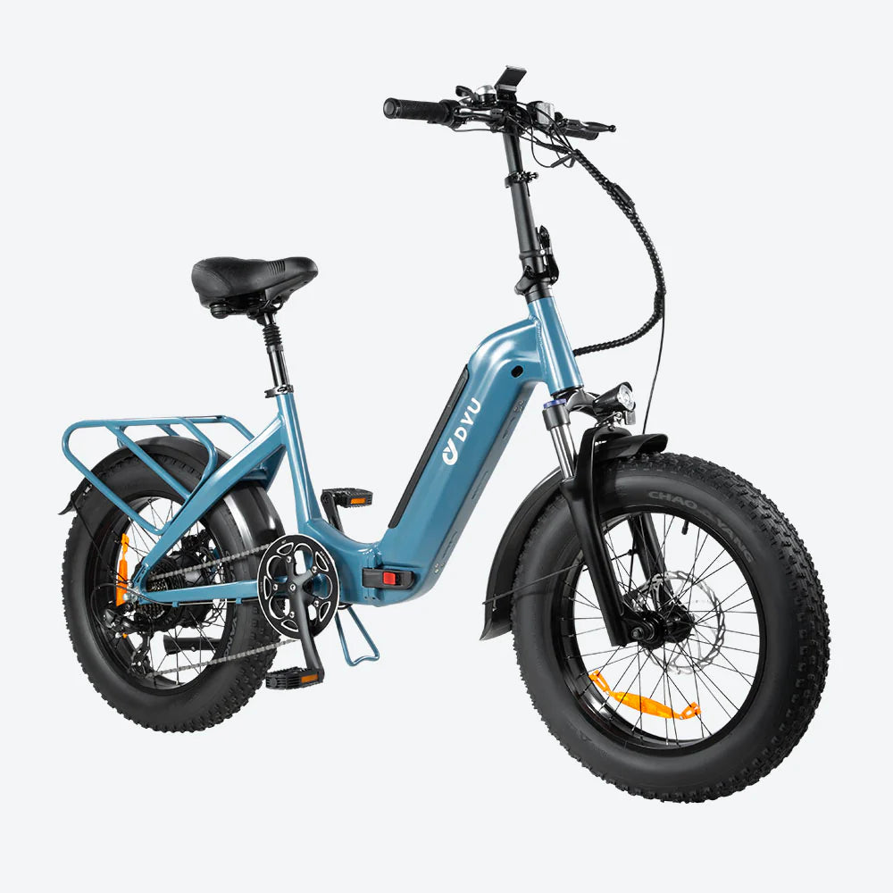 DYU FF500 Folding Fat Tyre Electric Bike 48V 14Ah 2