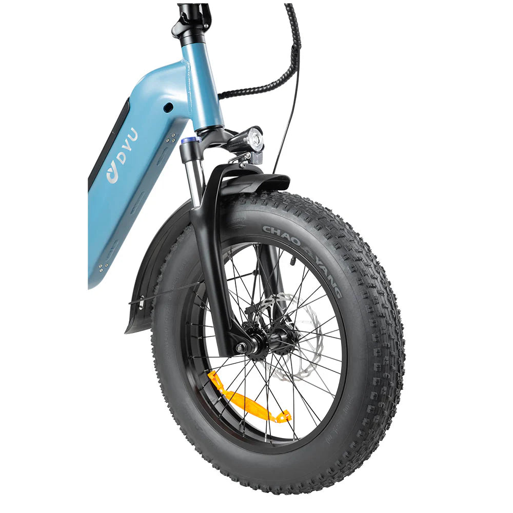DYU FF500 Folding Fat Tyre Electric Bike 48V 14Ah 6