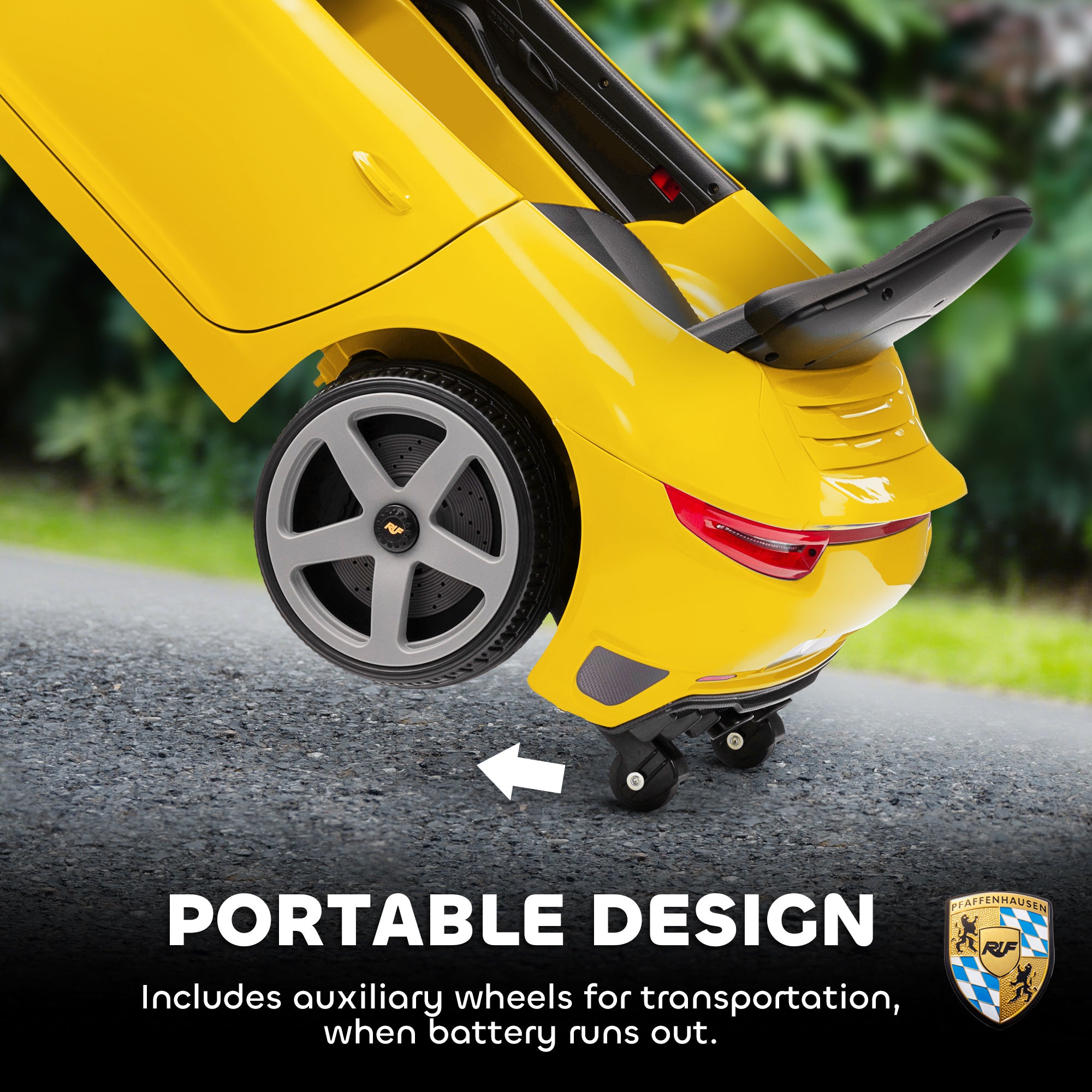 AIYAPLAY RUF GT 12V Kids Electric Ride-On Car