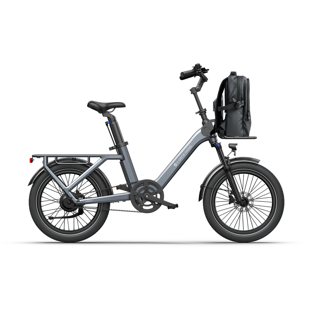 ADO Air One Pro Family Electric Bike - Moonlight Gray