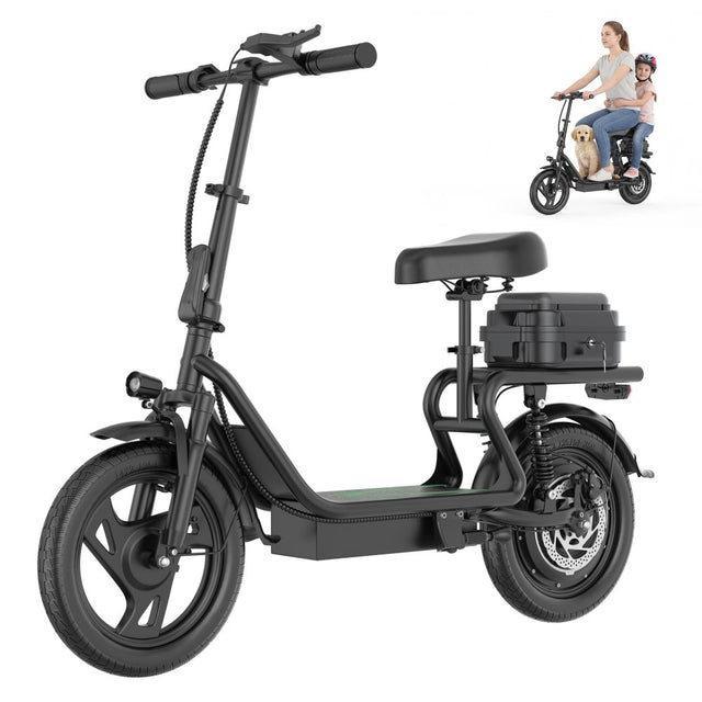 AOVOPRO ESBSXLX seated electric scooter main product image