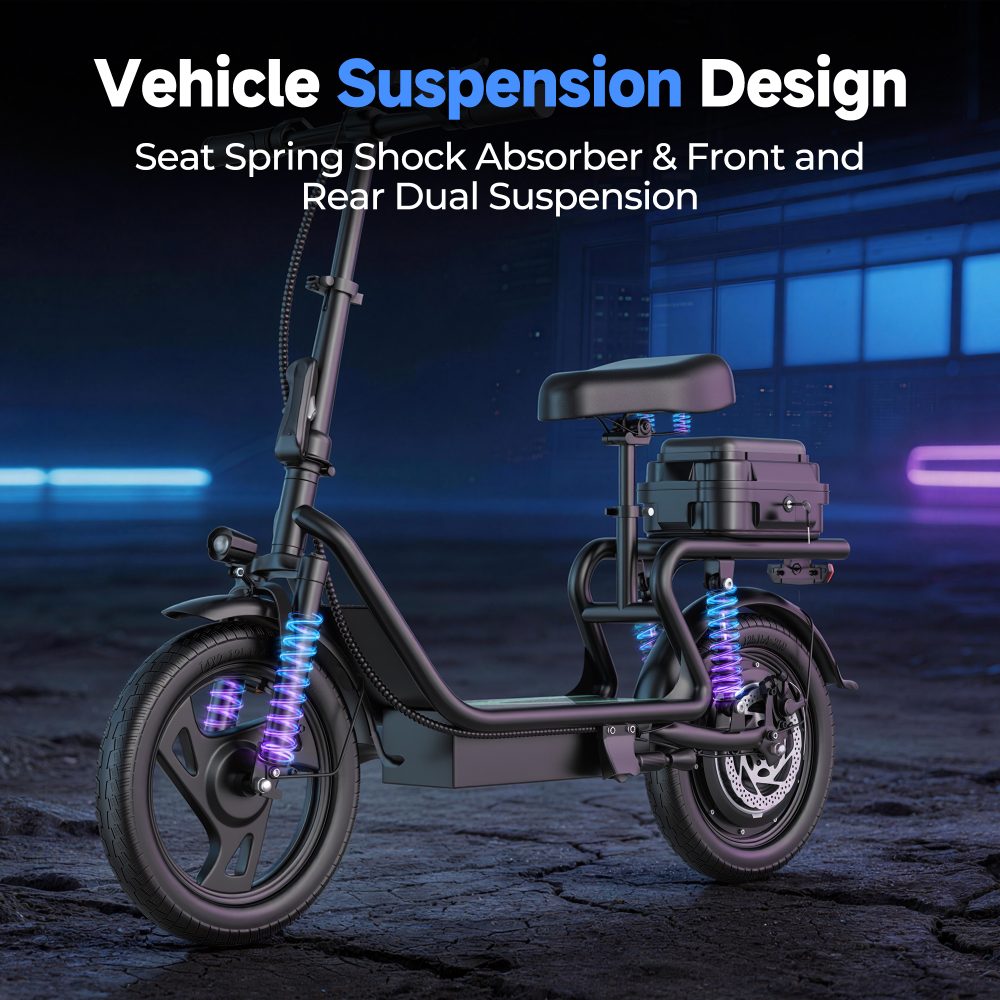 AOVOPRO ESBSXLX dual suspension design