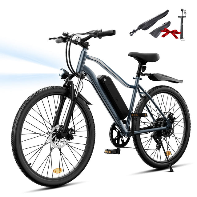 iScooter EB3S Electric Mountain Bike - Slate Blue
