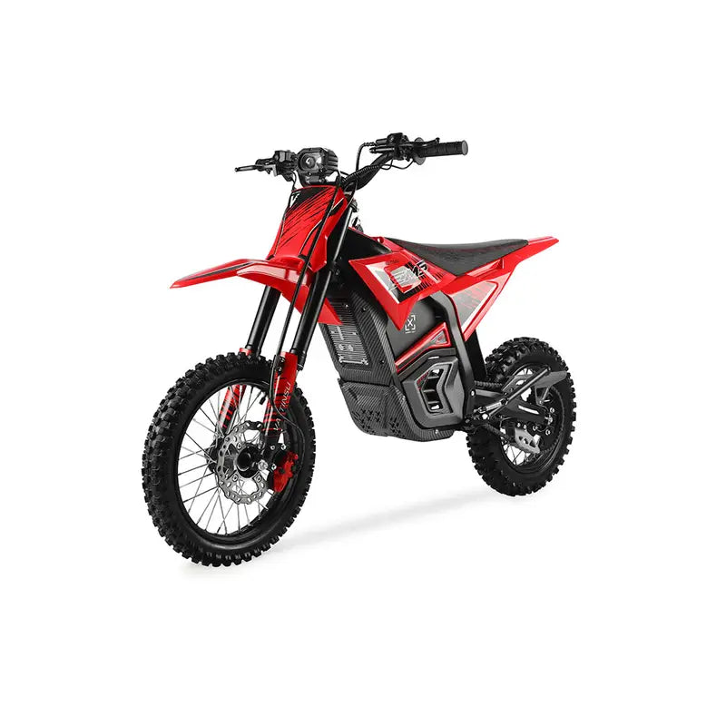 VALTINSU EM-5 Series electric dirt bike - red front view