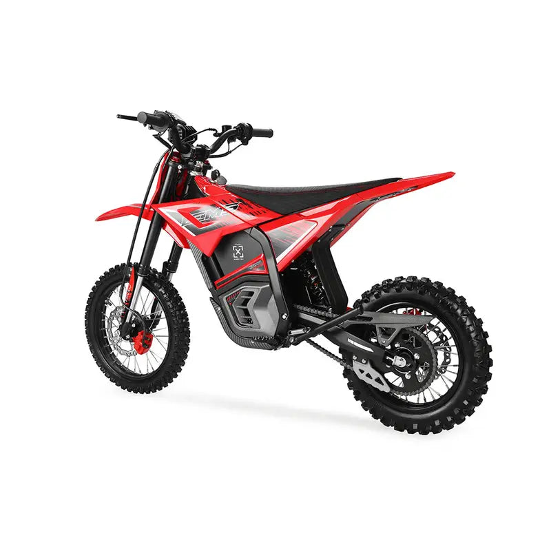 VALTINSU EM-5 Series electric dirt bike - red rear angle