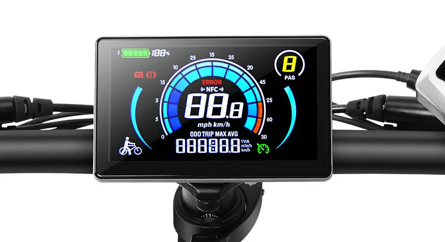 Emoko EC20 Pro electric bike LCD display