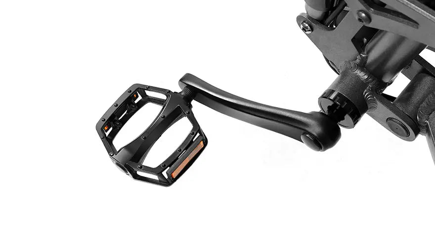 Emoko EC20 Pro electric bike pedal and crank close-up