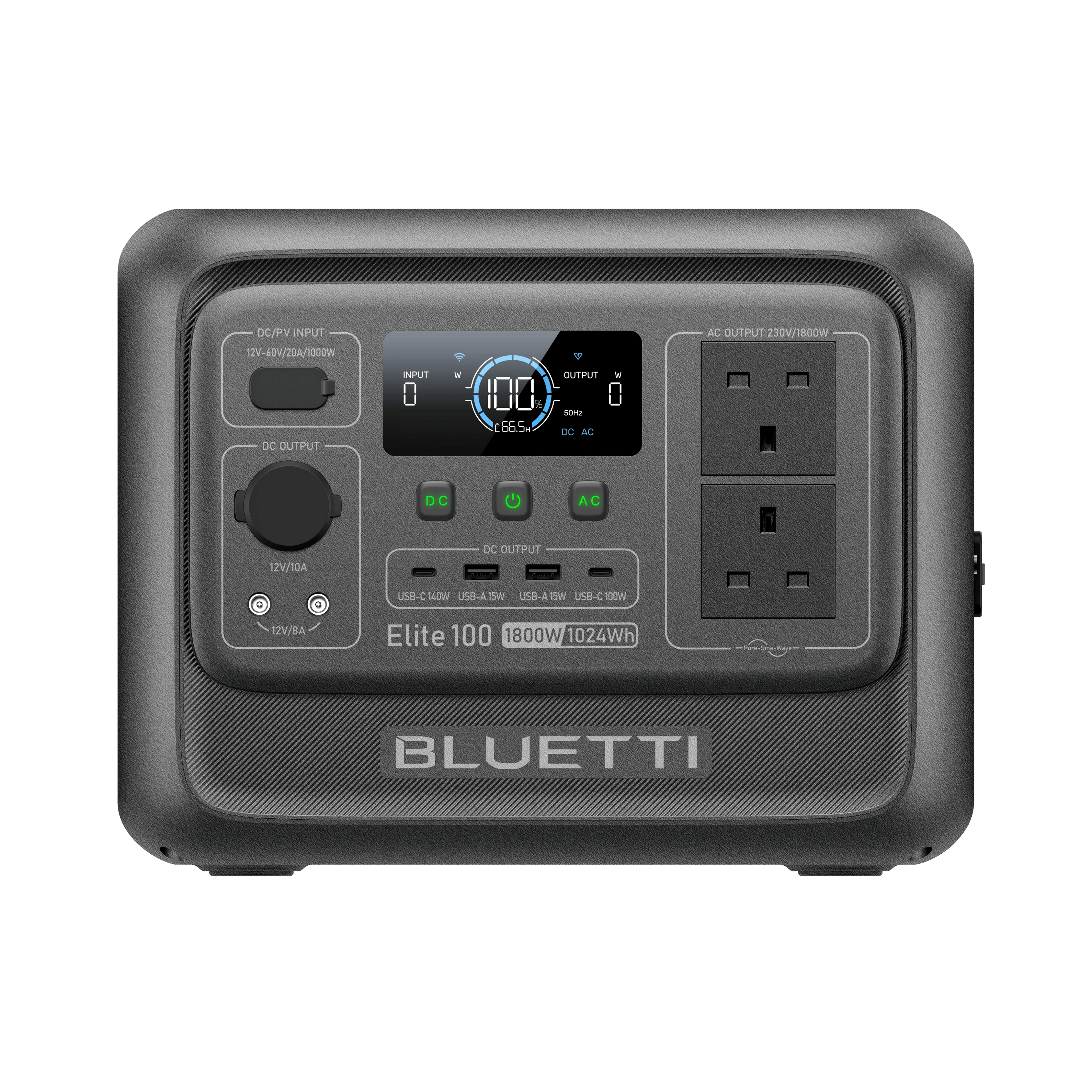 BLUETTI Elite 100 V2 Portable Power Station | 1,024Wh 1,800W - Trail Surge