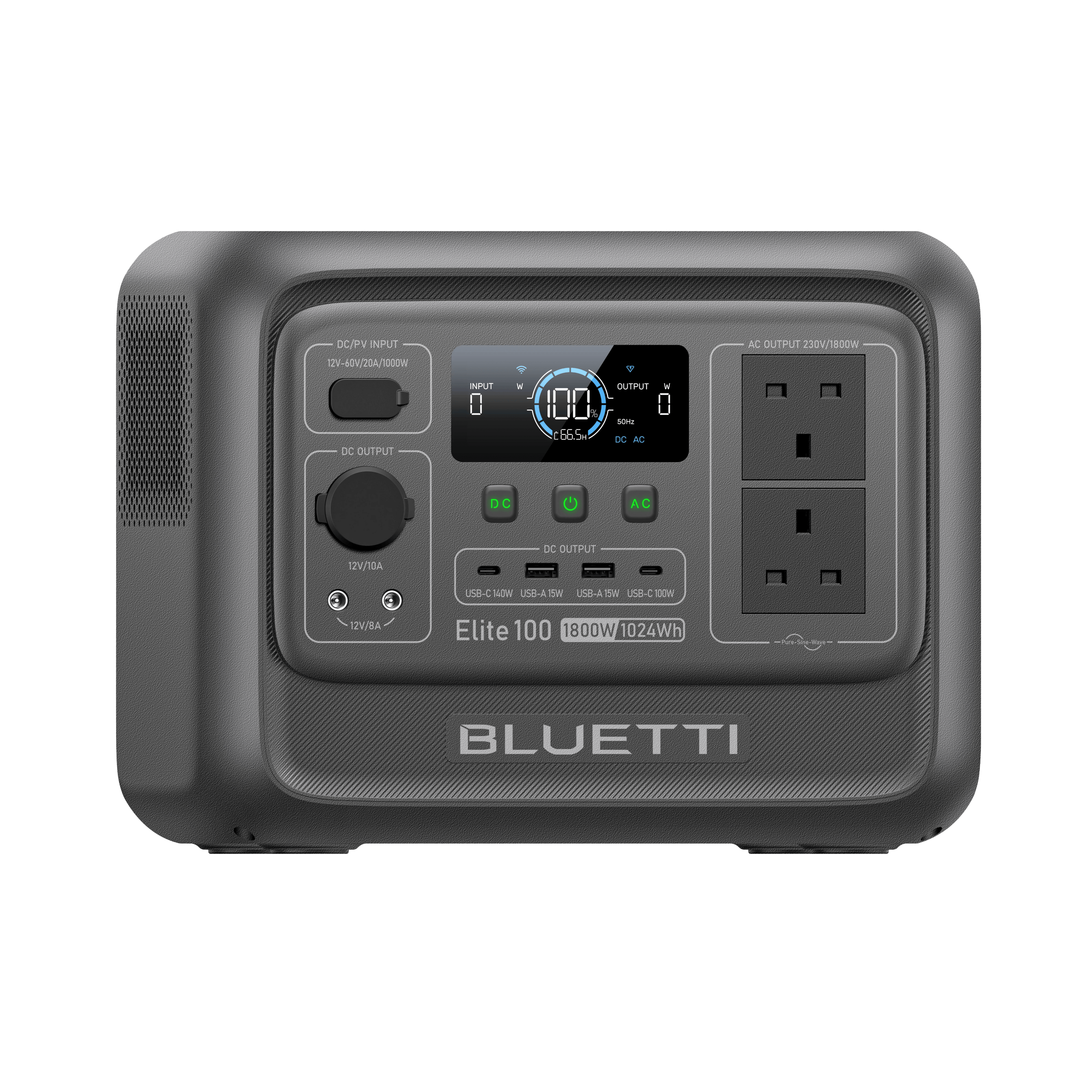 BLUETTI Elite 100 V2 Portable Power Station | 1,024Wh 1,800W - Trail Surge