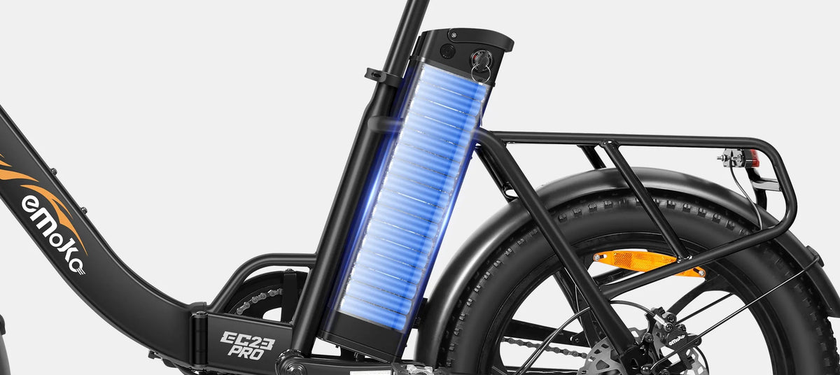 Emoko EC23 Pro removable battery detail
