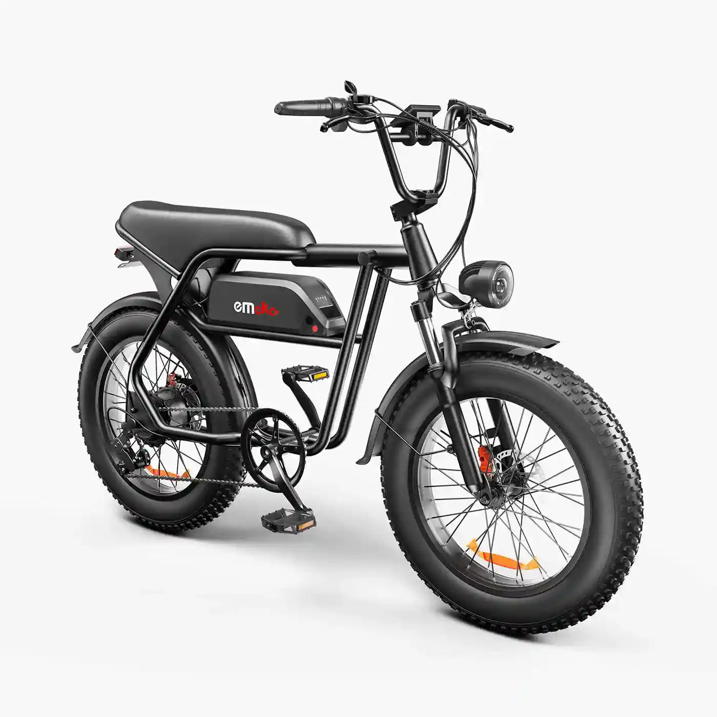 Emoko C99 electric bike front right three-quarter view