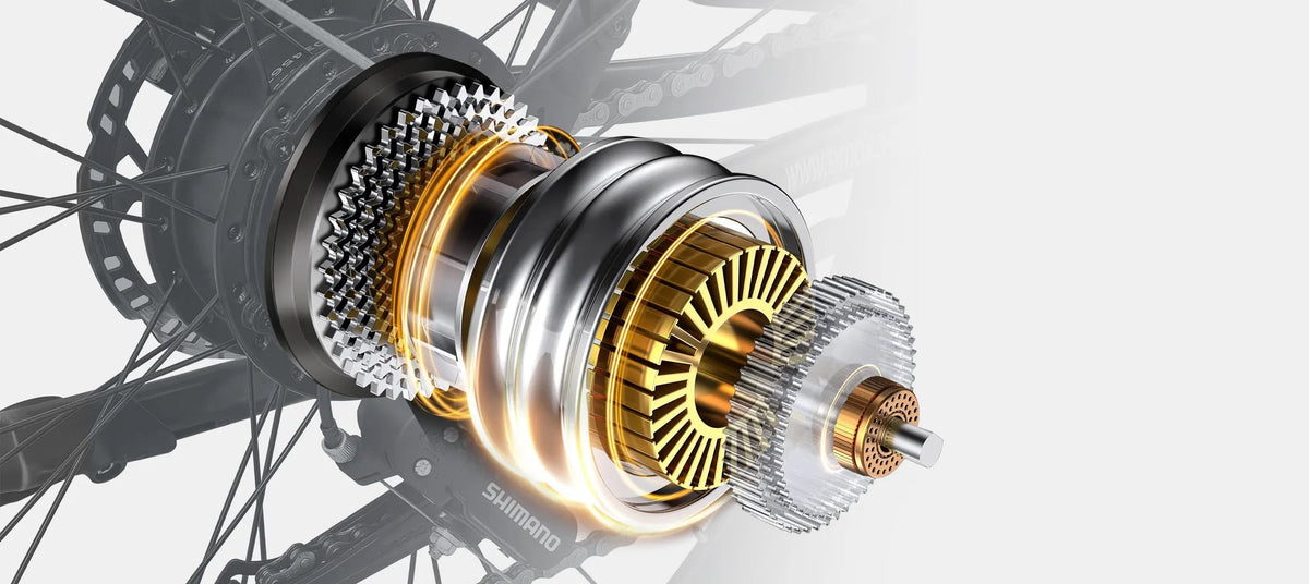 Emoko EC27 Pro hub motor internal detail