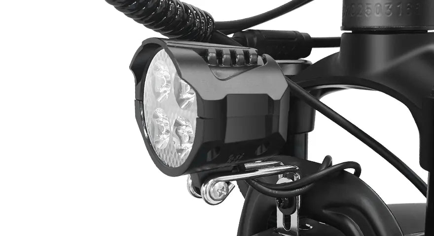Emoko EC27 Pro LED headlight close-up