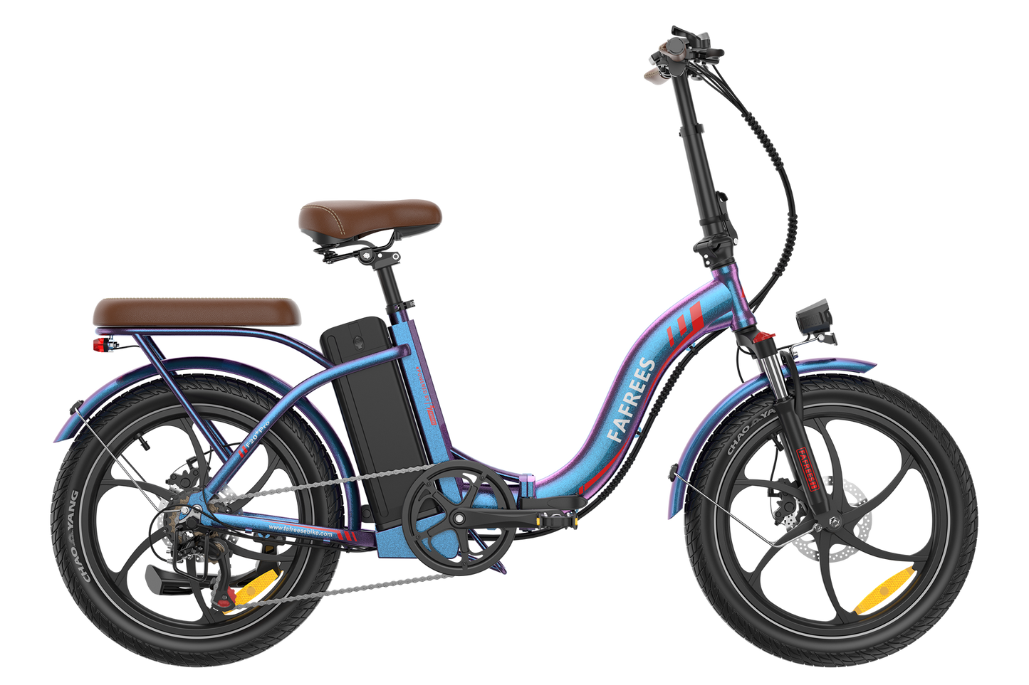 Fafrees F20+ Pro Folding Fat Tyre Electric Bike – 25Ah
