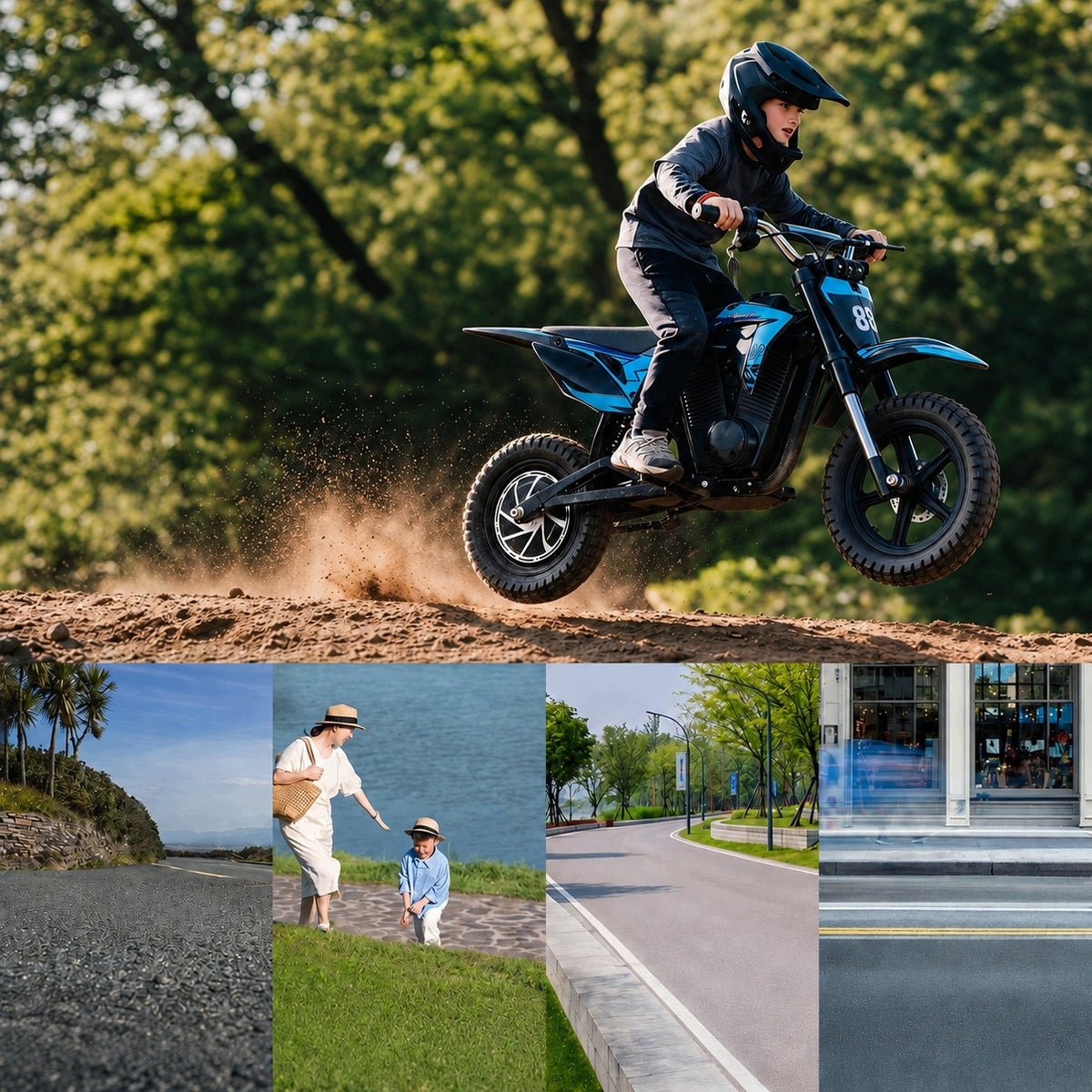 Freeboy Y3 Kids Electric Dirt Bike 350W - image 6