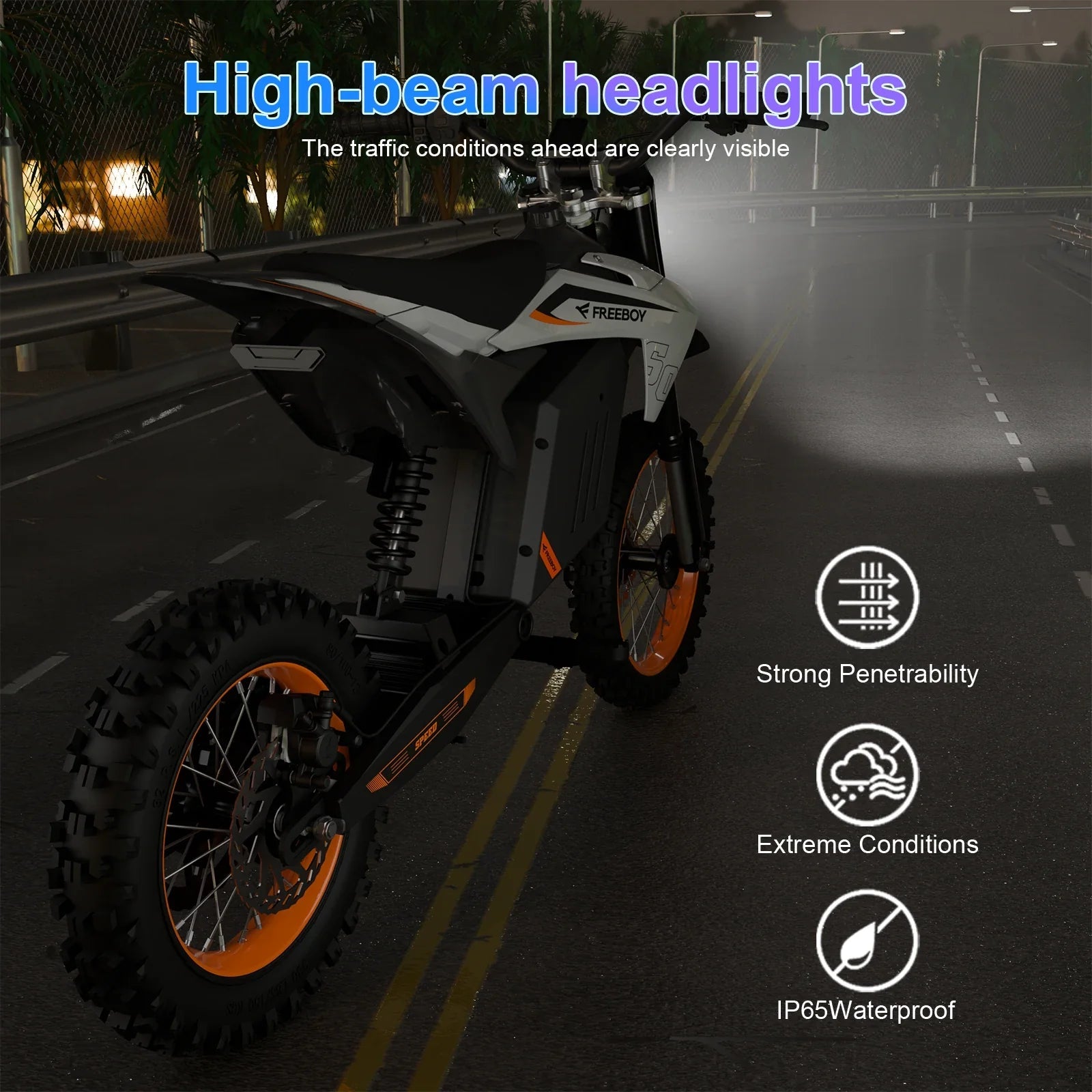 Freeboy Y88 Electric Dirt Bike – 3000W – image 5