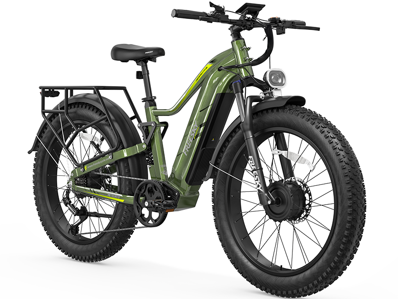 FREESKY Eurostar Turbo M-410 Electric Bike - Green