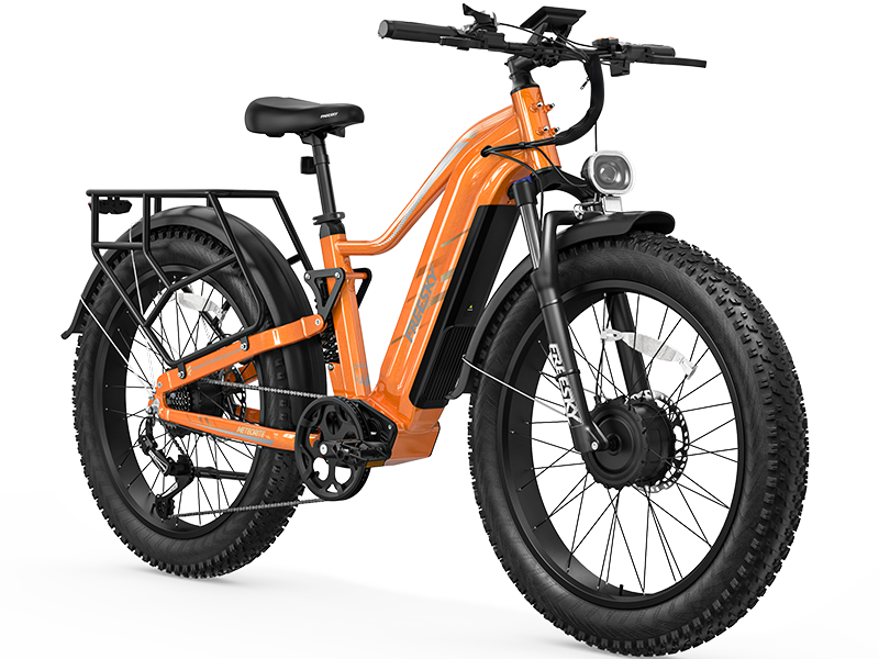 FREESKY Eurostar Turbo M-410 Electric Bike - Orange