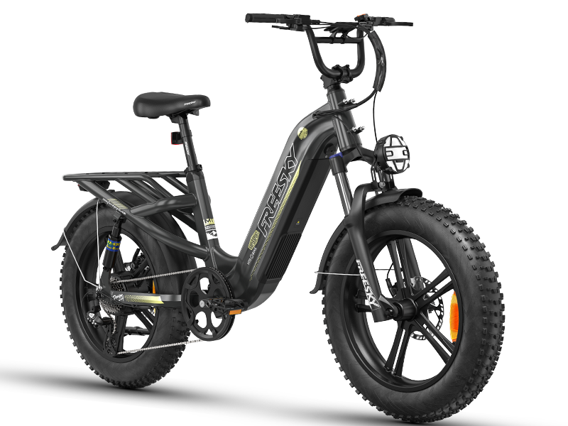 FREESKY Rocky Pro A-320 Electric Bike - Black