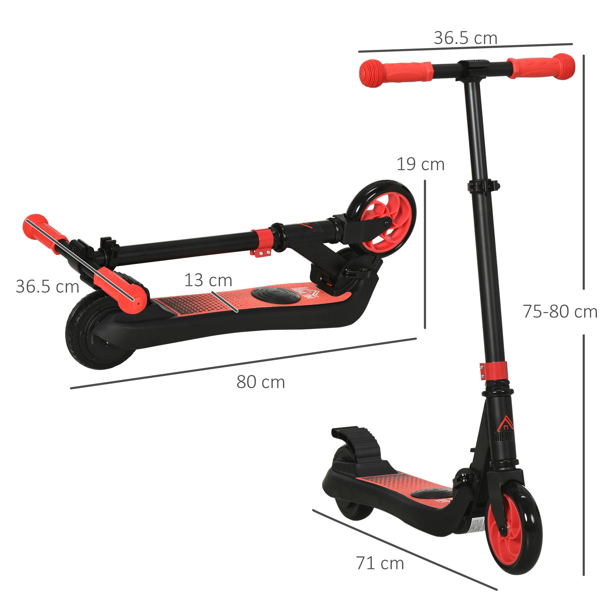 HOMCOM Kids Electric Scooter 8km/h