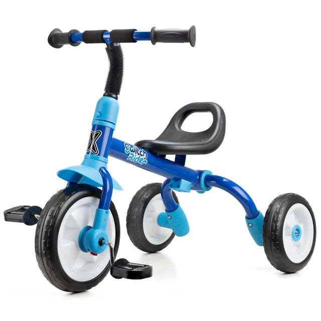 Xootz Switch Rider 5 in 1 Folding Balance Trike - Blue