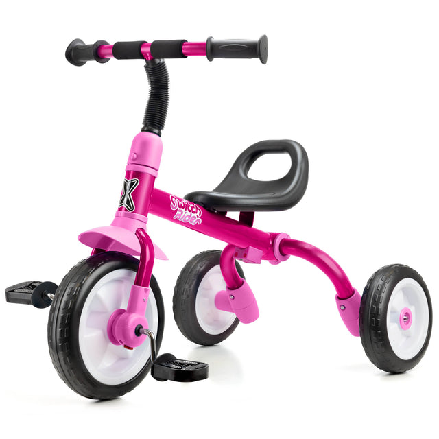 Xootz Switch Rider 5 in 1 Folding Balance Trike - Pink