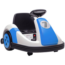AIYAPLAY 6V Kids Bumper Car with 360° Rotation