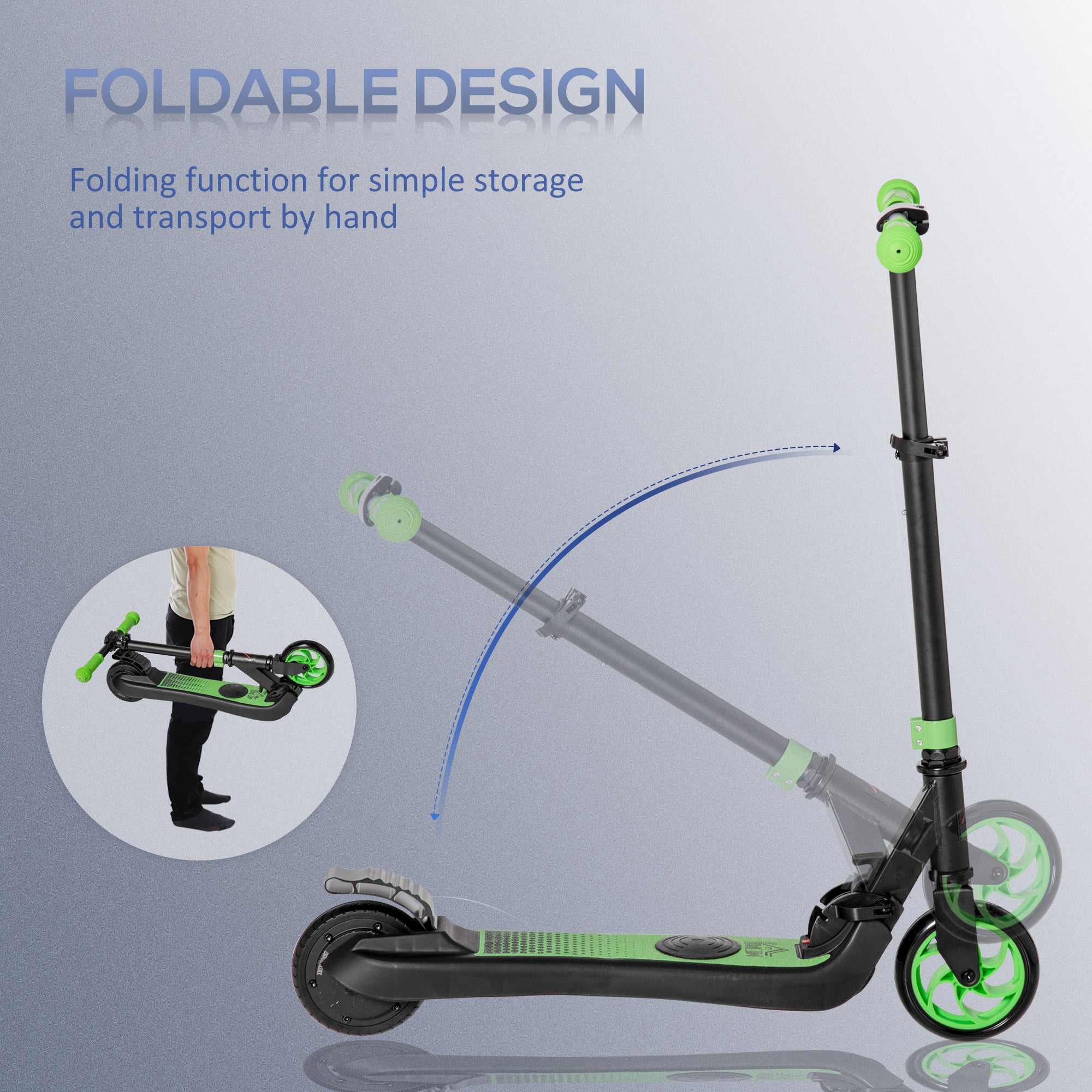 HOMCOM Kids Electric Scooter 8km/h