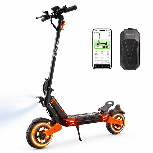 Isinwheel GT1 Dual Motor Off-Road Electric Scooter 1600W - Scooter