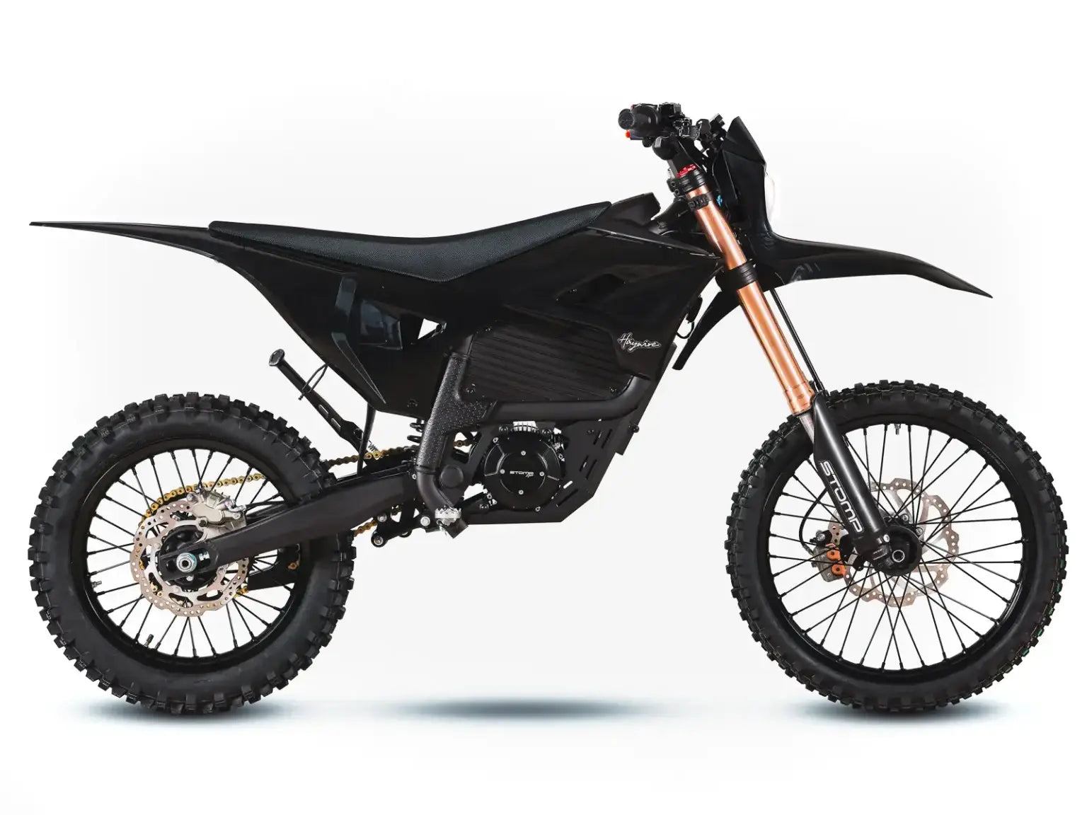 Stomp Haywire 2026 Electric Dirt Bike - Black product photo