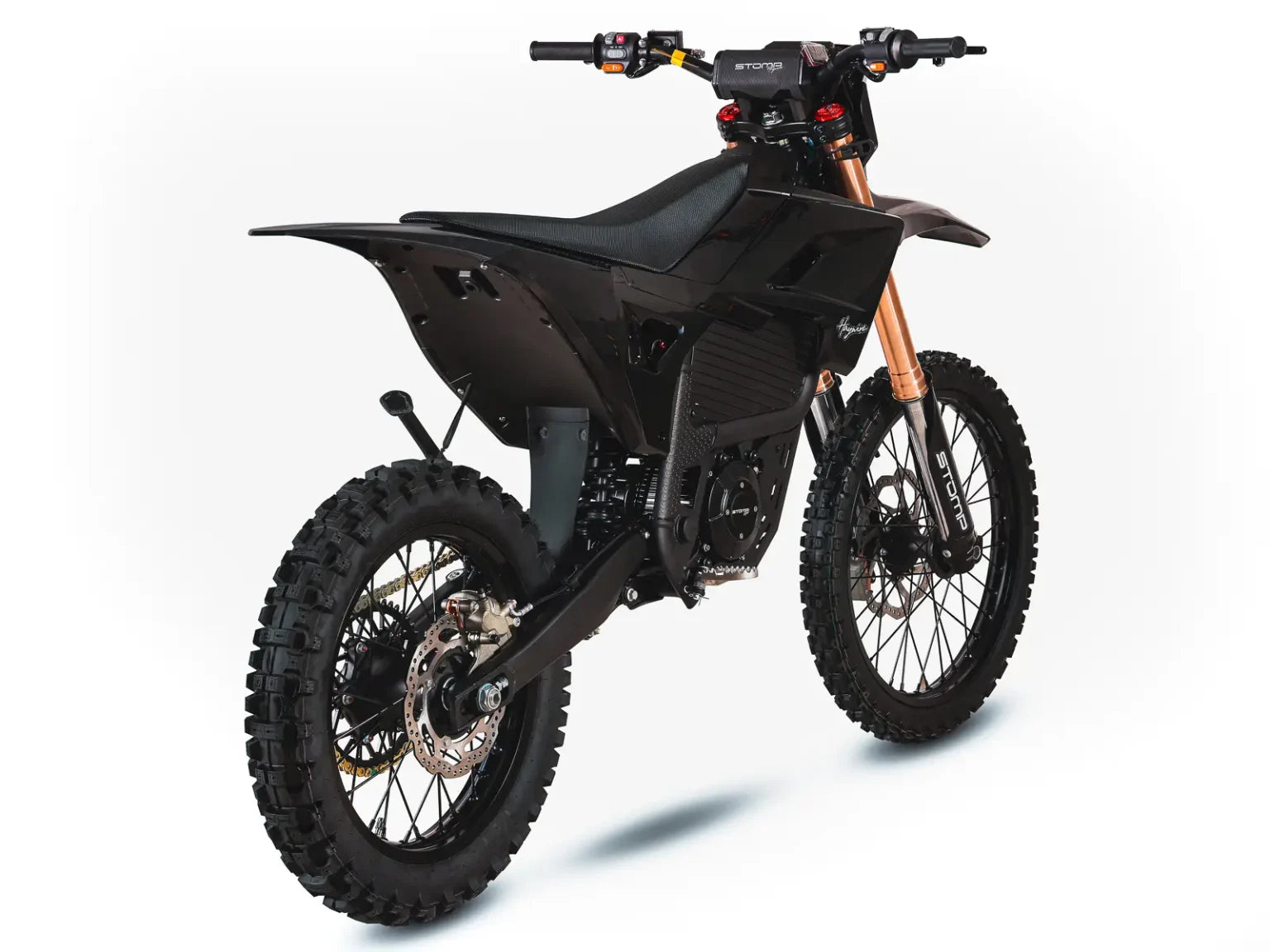 Stomp Haywire 2026 Electric Dirt Bike - Black product photo