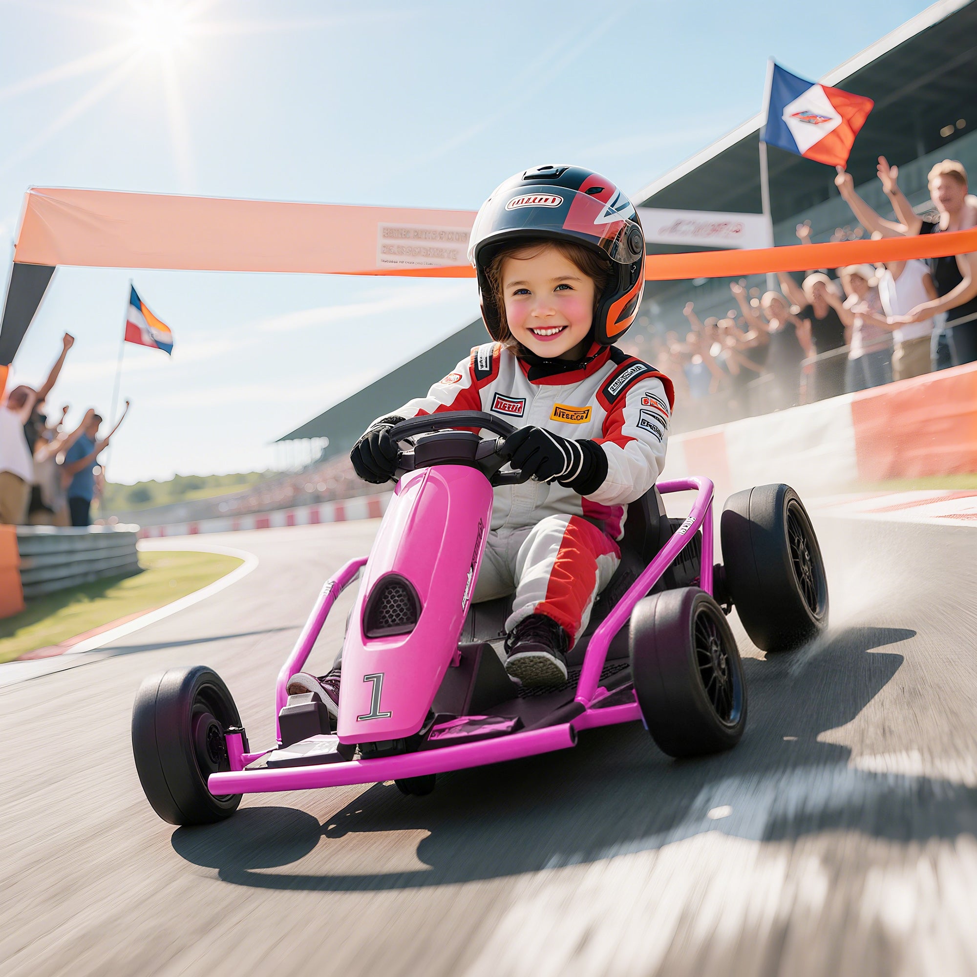HOMCOM 24V Drift Kart 14