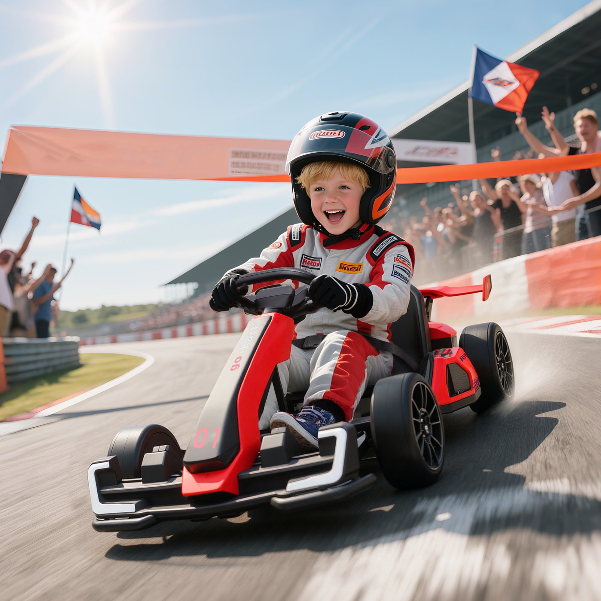 HOMCOM 24V Electric Go Kart for Kid 20